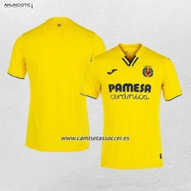 Camiseta Villarreal Primera 2021-22