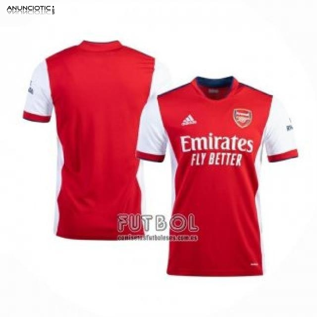 Camiseta Arsenal Primera 2021-2022