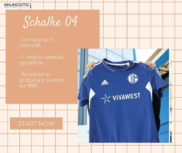 Camiseta Tailandia Local Schalke 04 2022-2023