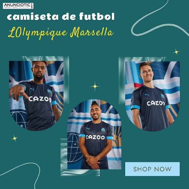 Camiseta Olympique Marsella Segunda 2022-23