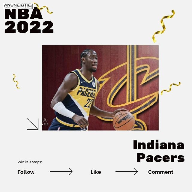 NO 22 Caris LeVert Camiseta Indiana Pacers Ciudad Azul 2021-22