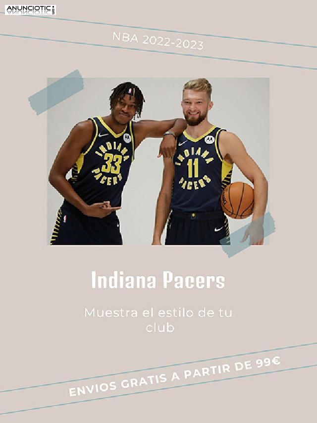 NO 11 Domantas Sabonis Camiseta Indiana Pacers Icon Azul