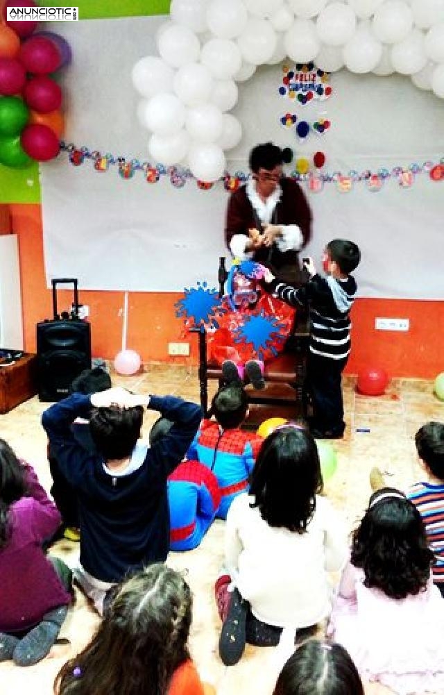 Animadores fiestas infantiles Alicante cumpleaños domcilio comuniones