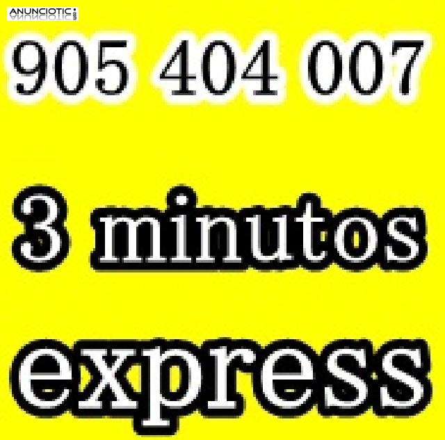 905 404 007 EXPRESS TAROT 3 MINUTOS 905 404 007