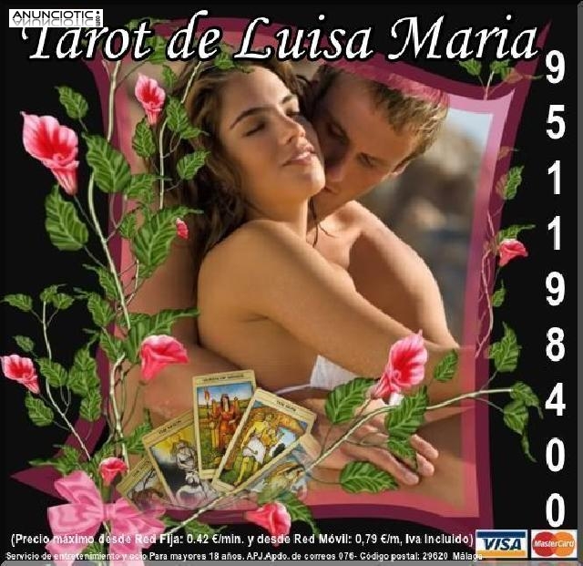 Tarot de Luisa Maria. 951 198 400 Visa 15/30m