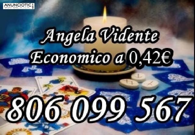 Tarot barato fiable 0,42/min Angela Muñoz fiable  efectivo 806 099 567