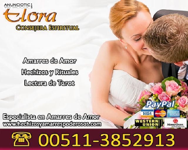 VIDENTE Y TAROTISTA A NIVEL INTERNACIONAL ELORA SABAGH 00511-3852913 