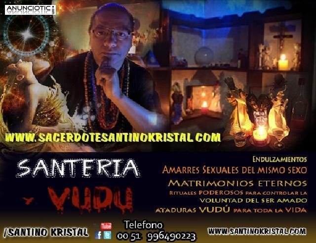 SANTINO KRISTAL EXPERTO EN AMARRES.ATRAIGO A TU PAREJA