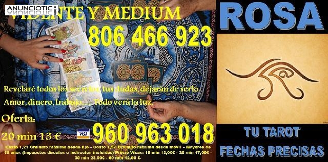 Rosa muy buena vidente 806466923 Tarot seguro 20´ 13