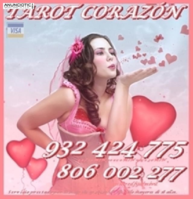 Visa tarot Corazón 932 424 775, tarot español. Tarot barato 806 002 277 por
