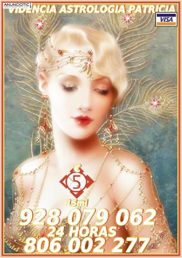  Oferta Tarot Visa Patricia  928 079 062 desde 5 15mtos, las 24 horas a su