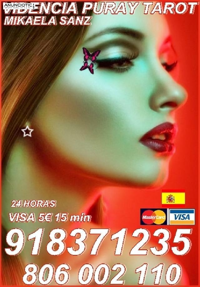 tarot barato de Mikaela Sanz 918 371 235 desde 5 15 mts, 8 20mts y 10 30