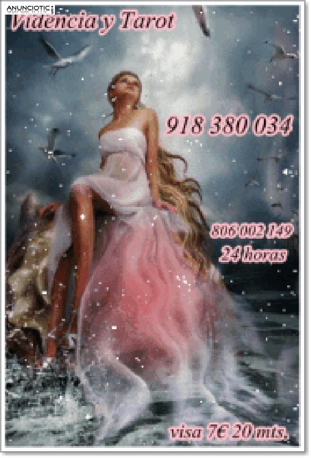 LAS MEJORES TAROTISTAS Y VIDENTES VISA  15 45 mts.932424782