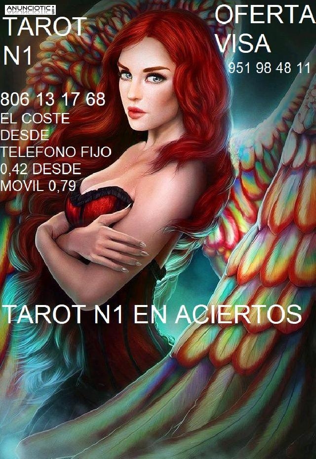 TAROT 806 13 17 68 COSTE DESDE FIJO 0,42 Y OFERTA VISA DESDE 8