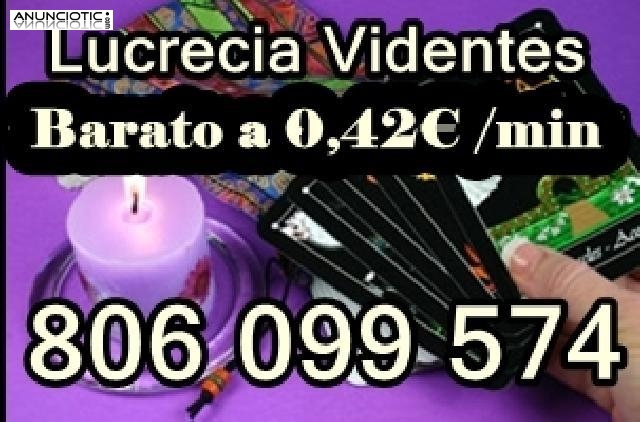 Tarot bueno y Barato de Lucrecia. 806 099 574. a 0,42/min.   