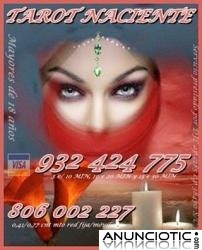 oferta tarot visa naciente 932 424 775 por 5 10mtos. barato 806 002 227 por sólo 0,41 ctm