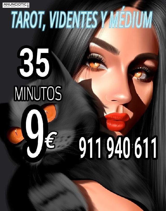 Tarot, videncia y médium 35 minutos 9 euros teléfonicos