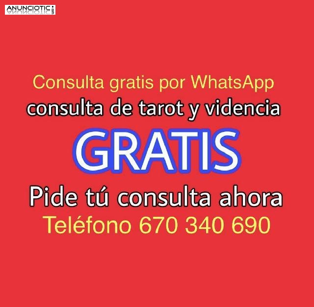 PRIMERA CONSULTA GRATIS TAROTISTA VIDENTE GRATUITA -/-/