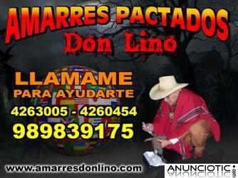 AMARRES DON LINO / UNICO BRUJO QUE TIENE PACTO CON EL DIABLO EN EL PERU Y EL MUNDO