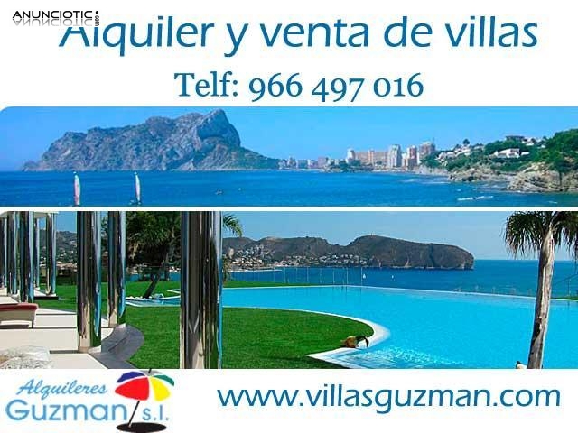 Alquilar apartamentos Calpe económico