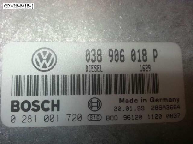 Centralita de motor 038906018p volkswagen passat 