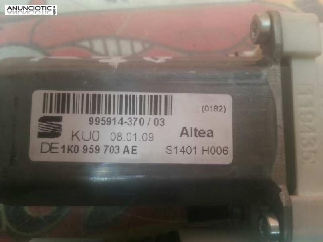 Motor elevaluna trasero izquierdo seat toledo 2004