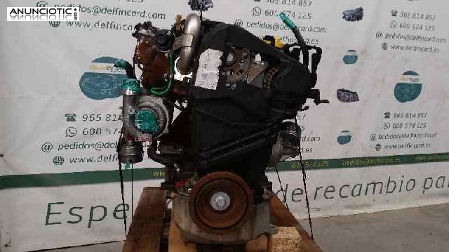 Motor completo tipo k9kb410 de nissan -
