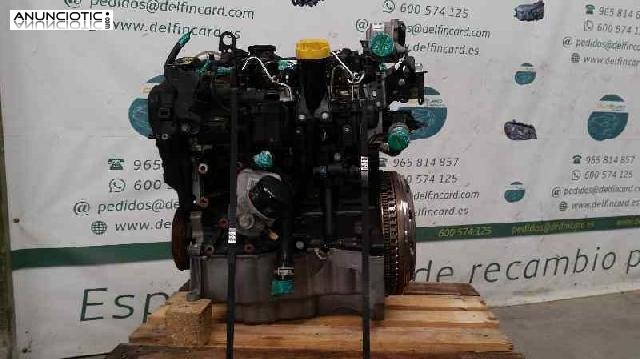 Motor completo tipo k9kb410 de nissan -