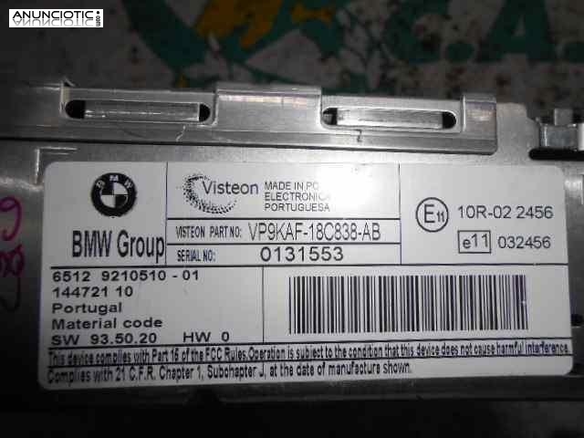 Audio gps bmw serie 1 vp9kaf18c838ab