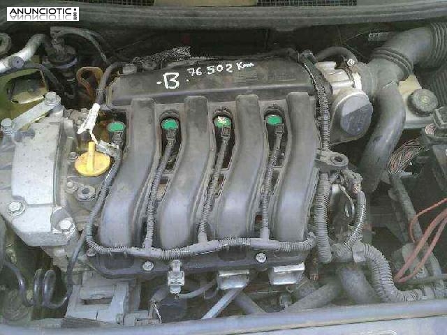 Motor completo tipo k4m760 de renault -