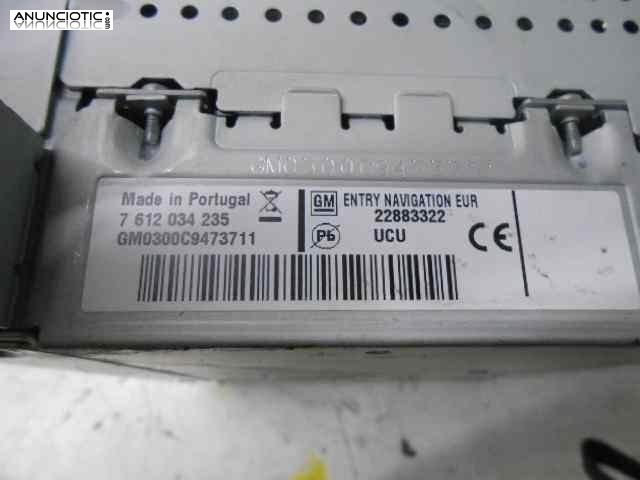 Audio gps opel astra 13360093