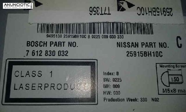 Audio gps nissan qashqai+2 7612830032