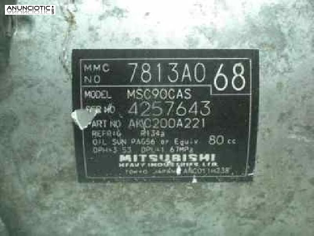 Compresor mitsubishi outlander 7813a128