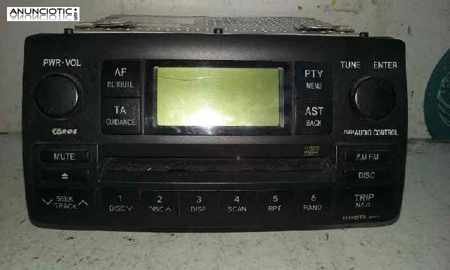 Audio gps toyota corolla cqts7471lc