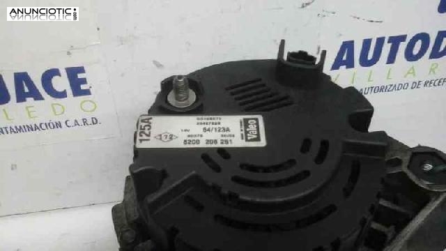 Alternador 8200206251 renault