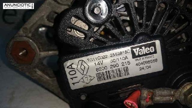 Alternador renault megane t11c022