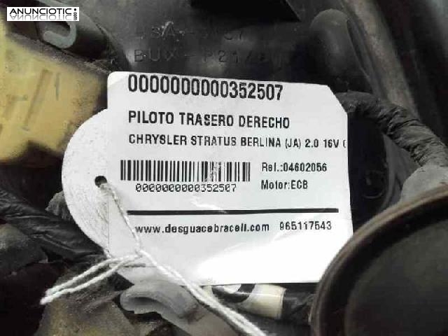 Piloto tra. der. 04602056 de chrysler -