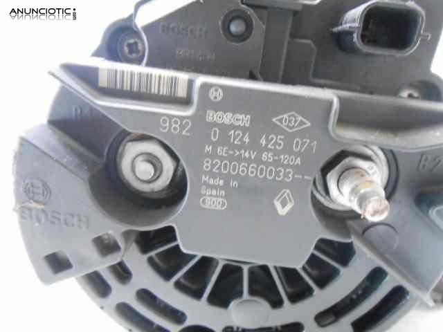 Alternador renault clio 0124425071