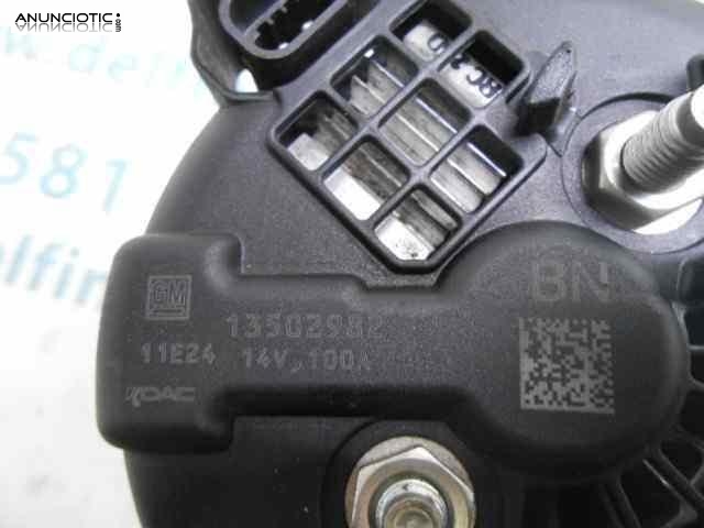 Alternador chevrolet aveo 13502982