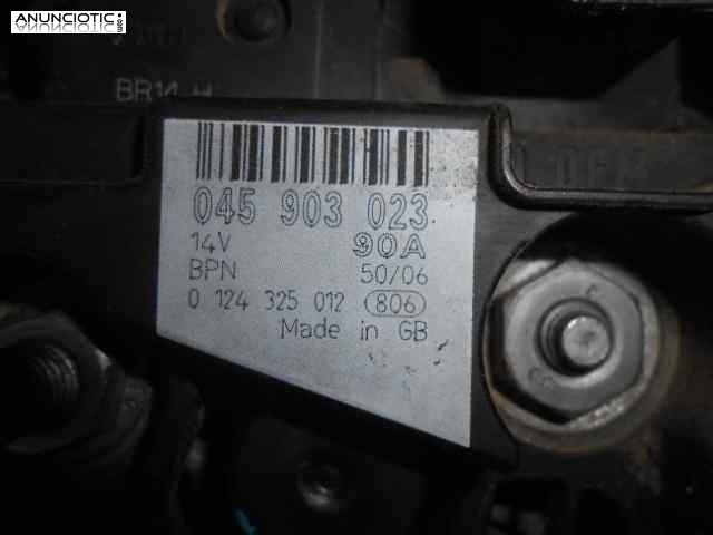 Alternador skoda roomster 0124325012