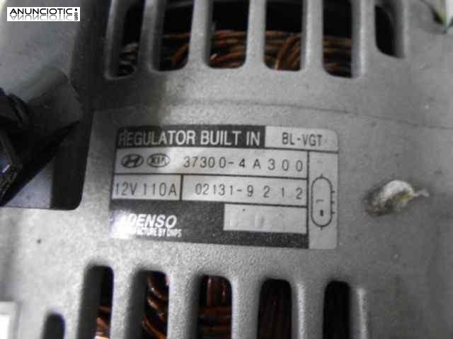 Alternador kia sorento 373004a300