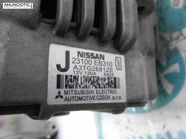 Alternador nissan pathfinder 23100eb310