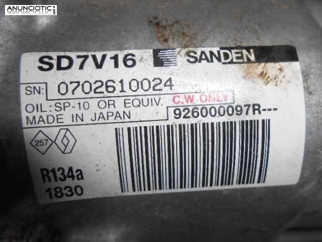 Compresor dacia duster sd7v16