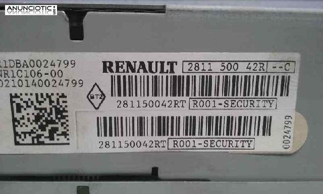 Audio gps renault kangoo