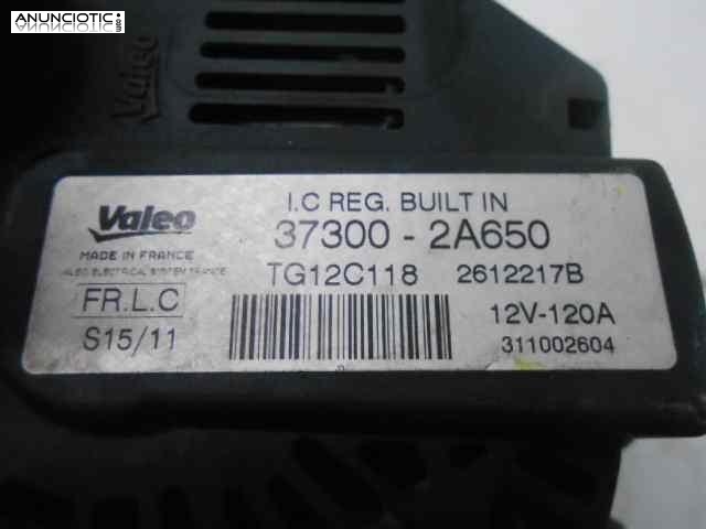 Alternador hyundai ix20 2612217b