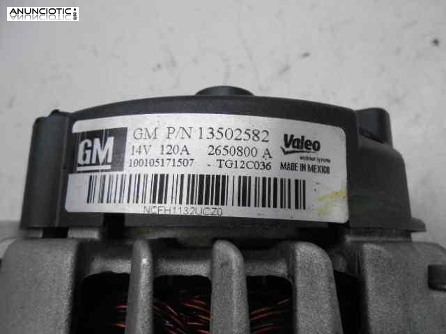 Alternador opel insignia 2650800a