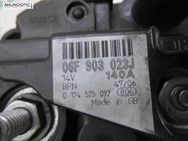 Alternador audi a4 0124525092