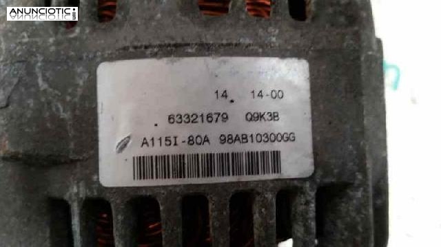 Alternador ford focus 63321679