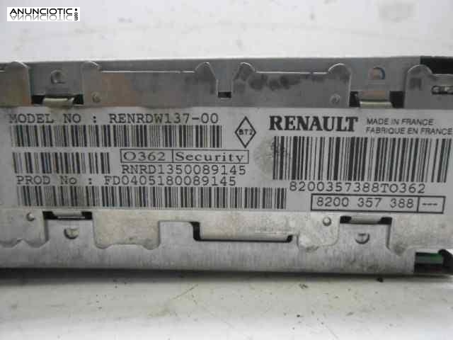 Audio gps renault modus