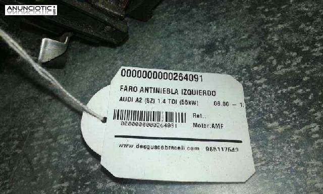 Faro antiniebla izq. de audi-(264091)